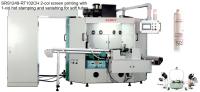 Máquina de impressão automática CNC de 50Hz, 70pcs/min Equipamento de tela de seda