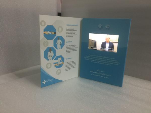 5 Inch Video Card Mailer For Pharmaceuticals Market Birthday