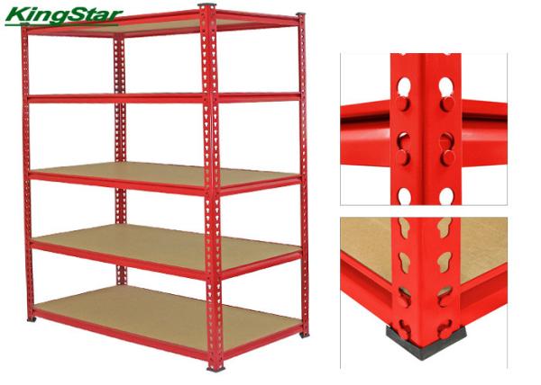 45Cm Depth Boltless Storage Shelving Various Color 340 Kg Capacity For Home