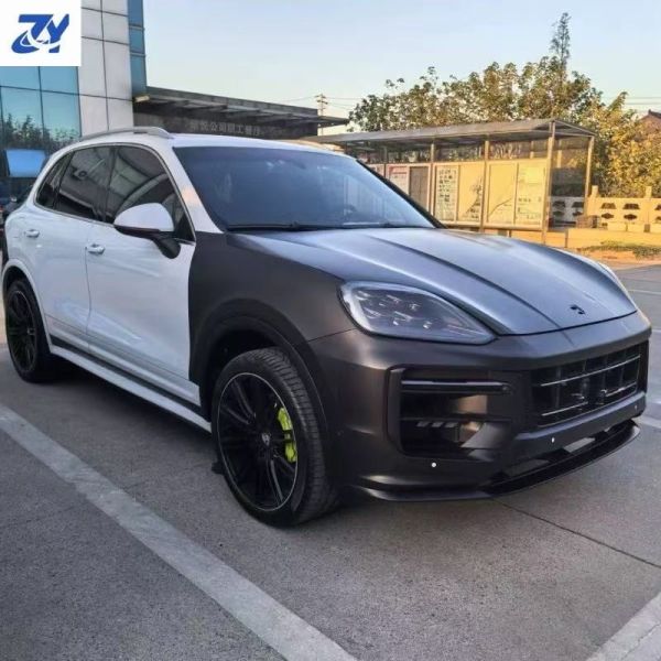 For Porsche Cayenne 11-17 Upgrade 24 Old and New Through the Taillight Tailgate Front bar Assembly Headlight