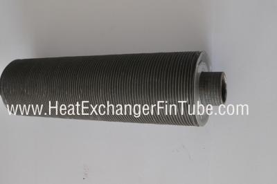 Tensione o tipo sem fôlego l (quilolitro) tubo refrigerando serrilhado da aleta de alumínio, OD1 '' X14bwg