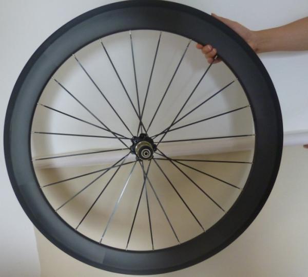 2014 super light YOUNGFANBIKE famous 60mm Tubular 700c road bike carbon wheel 23mm width