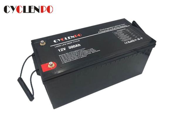 Power / Energy Storage 12V LiFePO4 Lithium Battery 300ah Provides Overall Protection