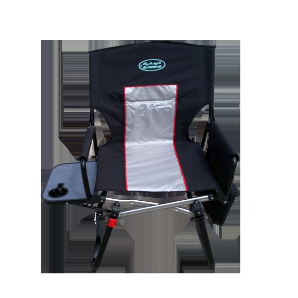 Adjustable Outdoor Folding Camping Chairs Lounge Headrest Cup Holders Cargo