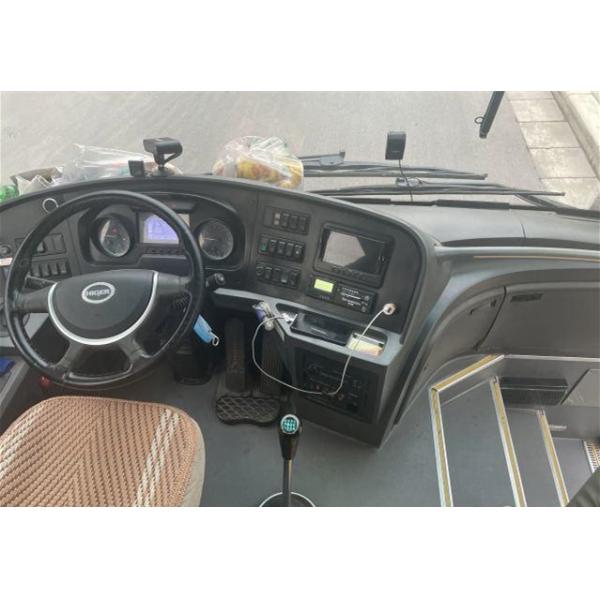 220Hp 39 Seats Used Higer Bus 2016 Year 2nd Hand Coach Bus With Euro IV Diesel And AC