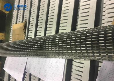 A oxidação impermeabiliza componentes fazendo à máquina do CNC de +/-0.002mm 2 medidores de aleta de alumínio do radiador