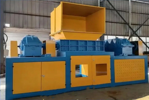 Двойной вал дробилка металлический мусорный дробилка пластмассовый дробилка