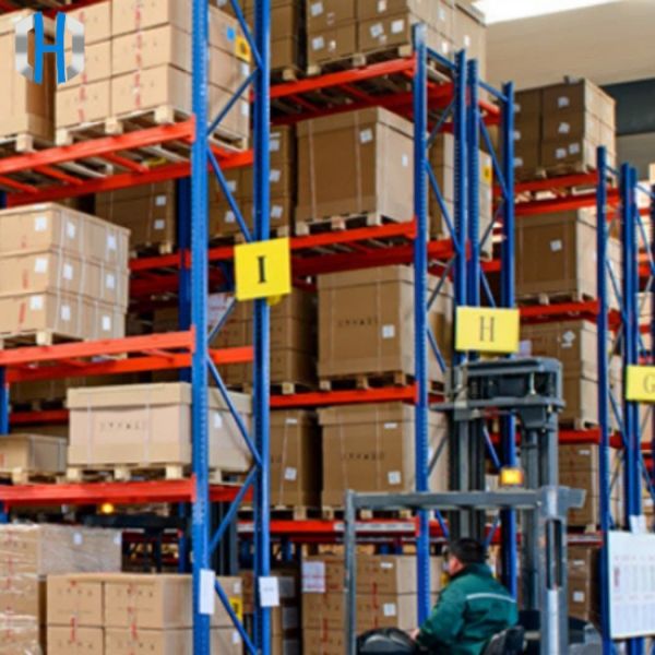 Customizable Heavy Duty Warehouse Pallet Racking System with Q355B Steel and High Load Bearing Design