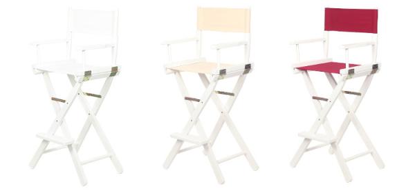Outdoor wood relaxing make up chairs tall folding wooden director chair
