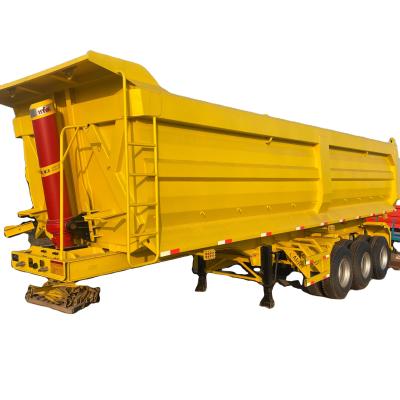 CIMC Factory 3 axes camion de marchandises chinois remorque décharge semi-remorque décharge camion