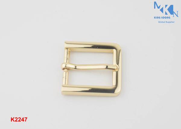 Casual 	Metal Belt Buckle Light Gold Color Plating Without Tarnish For Woman Belt