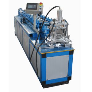 Plc Control Hydraulic Cutting Roller Shutter Slat Machine Different Embossing Design