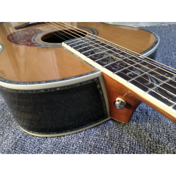 39 inches ooo45s Acoustic Guitar Top AAA Solid Red Cedar Abalone Binding Body With Fishman Pickups Rosewood fingerboard