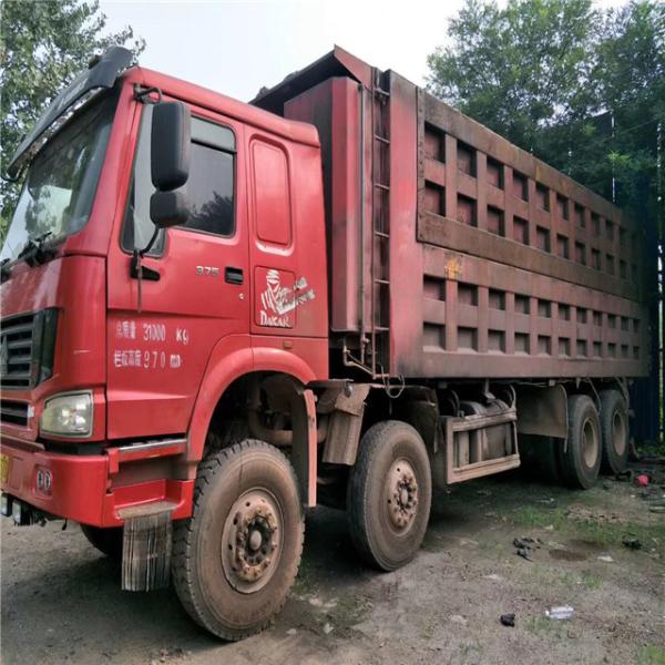good quality cheap howo truck Used original HOWO8X4/8X6 dump truck isuzu. forward dump truck for sale with certificate