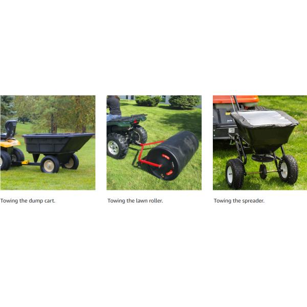 Углеродистая сталь тяжёлая универсальная нулевая поворачивающаяся газонокосилка трейлер прицеп адаптер бракетный приемник