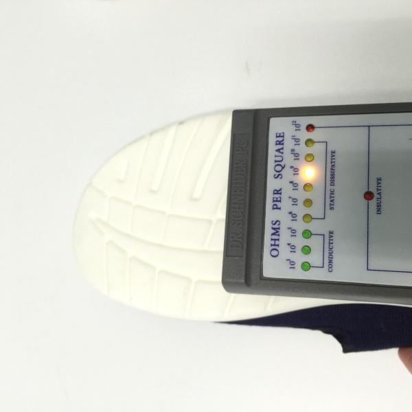 Zapatos de seguridad del ESD del agujero del recinto limpio cuatro para el área industrial de EPA libre de polvo