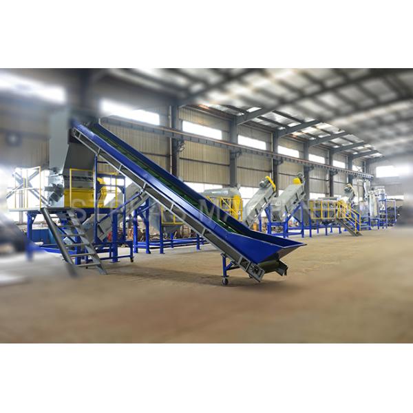 Durable Plastic Washing Recycling Machine For Waste Plastic HDPE Bottle