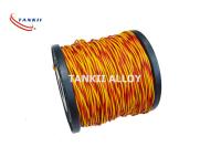 Le type câble de fibres de verre de G de thermocouple d'extension de K a isolé l'anti abrasion
