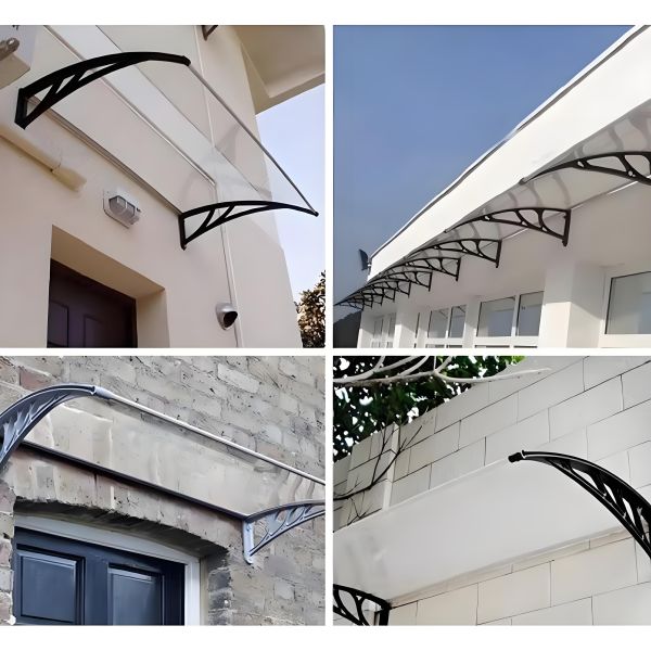 2.5mm Solid and 5.0mm Hollow Thickness Of Board PC Canopy Noise Reducing Feature Free Polycarbonate Sheet Sample Included