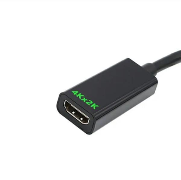 Stock for Hot selling 4K MINI DP TO HDMI Cable Mini Displayport To HDMI-compatible Cable 4k 1080P TV Projector Projetor DP 1.4 Display Port Converter