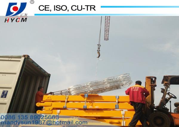 Supply QTZ250(PT7030) 16tons Flat Top Topless Tower Crane without Cathead in Dubai and Iran