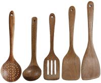 Heat Resistant  Kitchen Utensils Cooking Wooden Wooden Spatula Non Scratch Rice Spoon