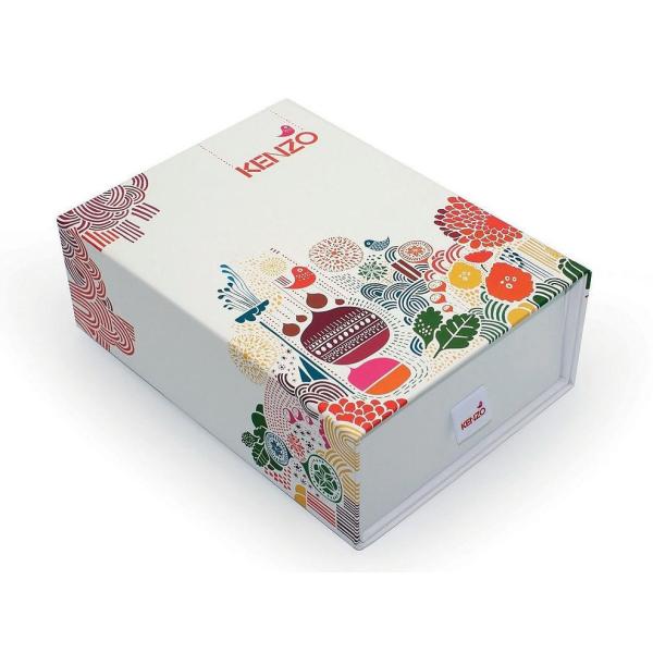 Glossy Finish Custom Makeup Box With Offset Printing 10-14 Days Production Time