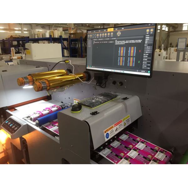 Digital Label Printing Machine With Cutting And Laminating Function