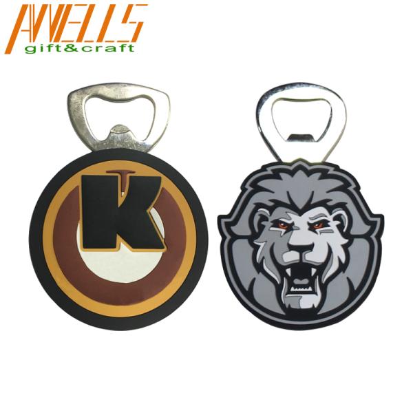 PMS PVC Rubber Bottle Opener Zinc Alloy Huge Range Steel Stain
