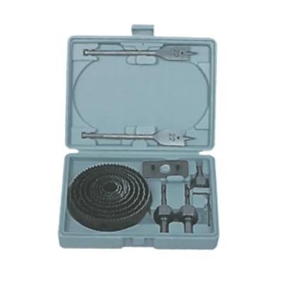 Customizable 18PCs Carbon Steel Hole Saw Kit 89mm Hole Saw For Wood