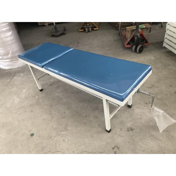 Синь кровати рассмотрения ручного кресла медицинского осмотра стальная распыляя простая