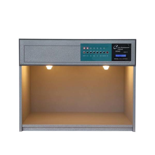 Boîte lumineuse d'évaluation des couleurs avec 5 sources lumineuses