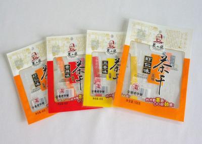 PA Nylon Aluminum Foil Plastic Retort Pouch Bag , Food Packaging Pouches Custom Printed