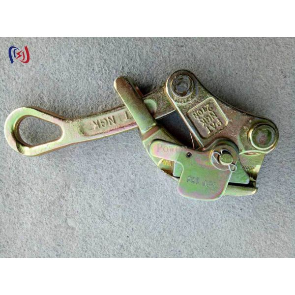 Universal Wire Rope Gripper Come Along Clamp with 10-30KN Rated Load for 4-32mm Wire Diameter Forged from Alloy Steel