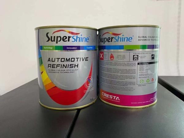 Pintura pequenos automotivos do metal das latas 0.21mm da pintura potenciômetros de 1 do litro vazio químico