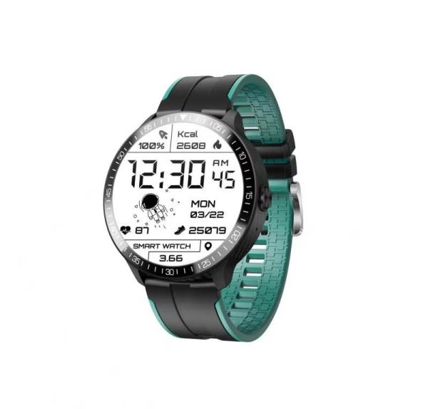 TFT frequência cardíaca do Smart Watch da pressão sanguínea de monitoração de temperatura corporal de 1,28 polegadas