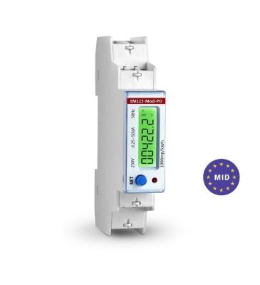EM115-Mod-PO 120/230V 100A AMR DC Electricity Meter Cards for Smart Energy Monitoring