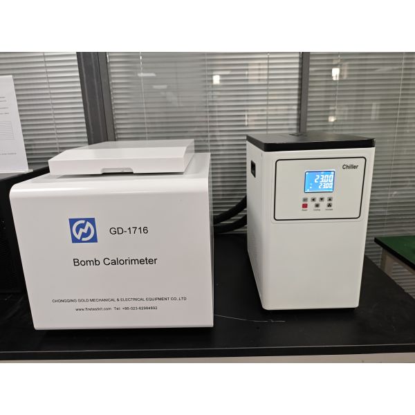 Oxygen Bomb Calorimeter ISO 1716 for Testing Calorific Value of Building Materials