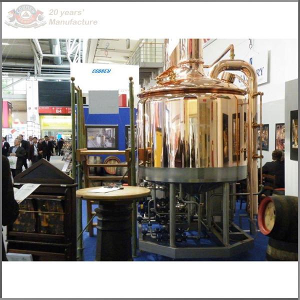 10HL stainless steel or red copper beer making machine for microbrewery or restaurant