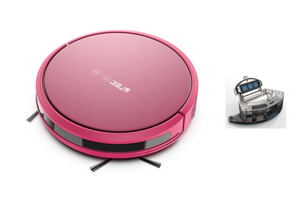 Wifi Connected Laser Mapping Robot Vacuum 400ML Water Tank For Carpets Hard Floors