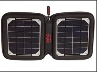 Portable Lithium-ion Battery 5W Solar Charger Outdoor Power Pack USB Battery