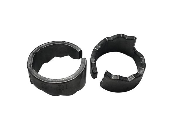 Oxidation Black Coating 45 Steel Metal Stamping Parts With Deep Drawing