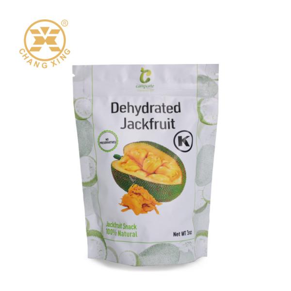 Custom Aluminum Foil Dry Fruit Packaging Bag With Zip Lock Seal