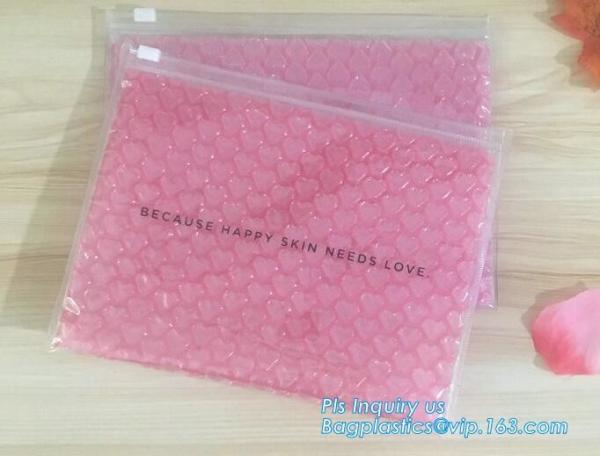 Slider Zip Lock Bubble Bags Zip Padded Pouch, Envelopes Bubble Bag/ Slider Zip Lock Air Bubble Protection Bags