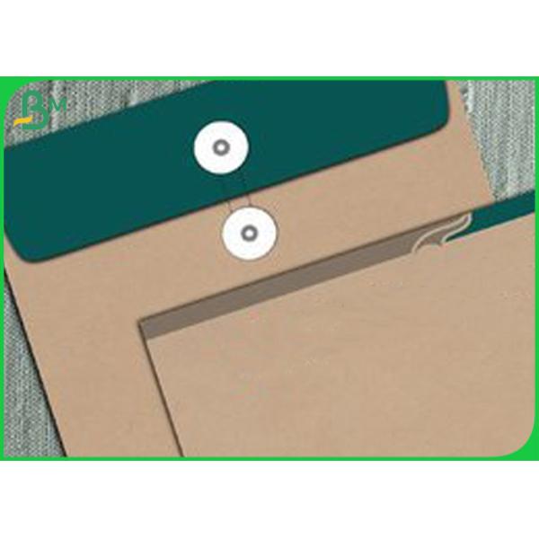 Повторно использованная пульпа 200г 230г ФСК одобрила бумагу Брауна Крафт для делать обложки книги