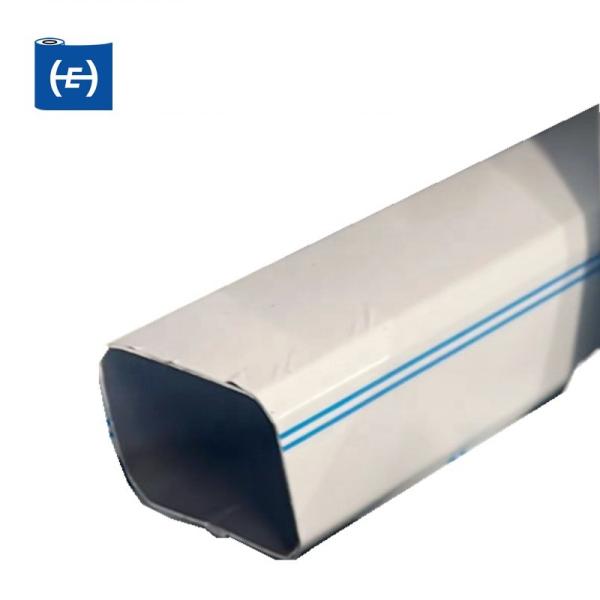 PE Material 70 0r 80 Micron Black And White Color Aluminium Gutter Downspout Profile Protection Film