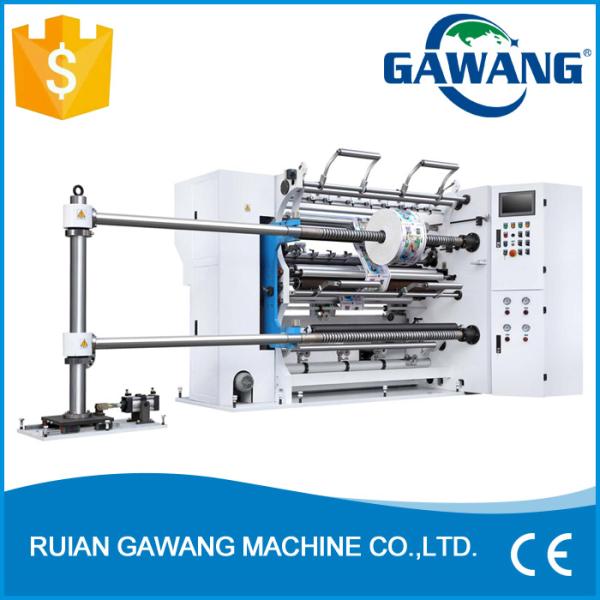 2015 CHINA Supplier Film/Paper/Aluminum Foil High-speed Slitting Machine