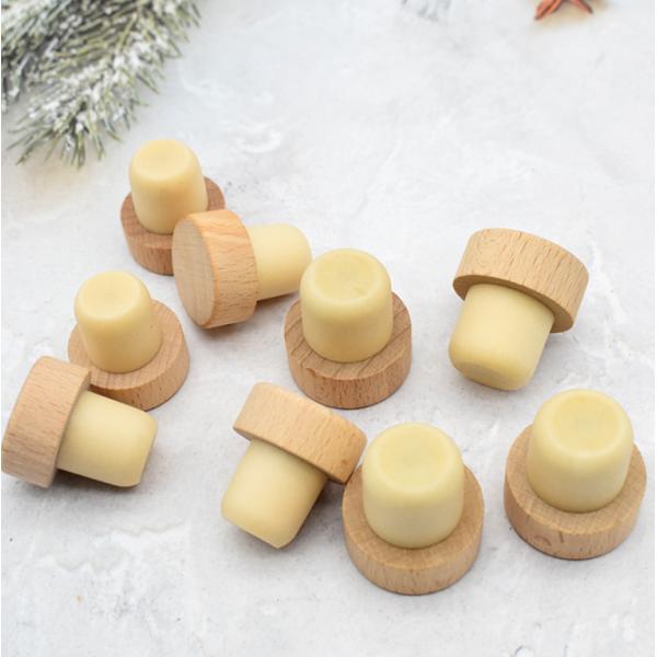 Вино бутылочная крышка Алюминиевая крышка Синтетическая пробка Деревянная Синтетическая Бар верхняя пробка