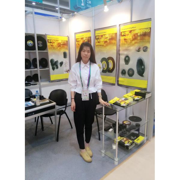 hebei kingdom bond abrasives co.,ltd in the 117 canton fair