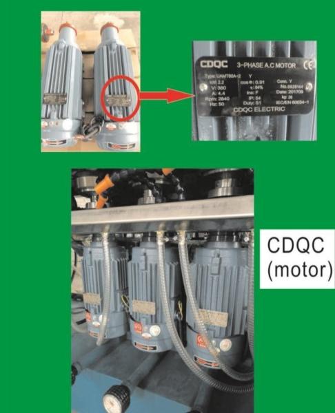 11 Motors Glass Straight Line Edging Polishing Machine PLC Control System for Results